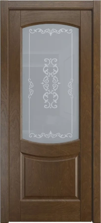 Межкомнатная дверь «Эрнеста ДО» 2000 x 600 Дуб палисандр