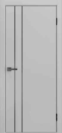 ДП-58 (Silver Gray) Silver Gray Глухие 550х1900