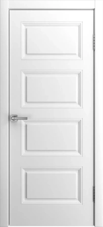 Межкомнатная дверь «Манхэттен-4 ДГ» 2000 x 800 Белоснежный