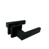Ручки дверные V58BL-2 HL (черный)