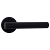 Ручки дверные алюминиевые V37BL-2 SL (черный)