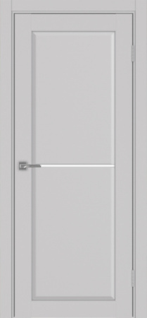 Сицилия_712.12 ЭКО-шпон 80*200 Пепельный LACбелый